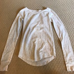 Grey Thermal Sleep Shirt