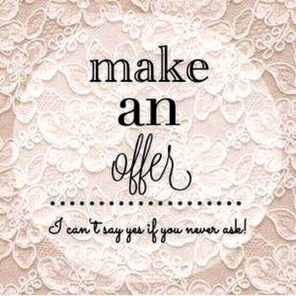 Make A Reasonable Offer! 😚