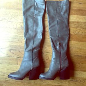 Aldo over the knee heeled boots