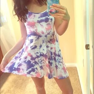 COTTON ON TIE DYE DRESS