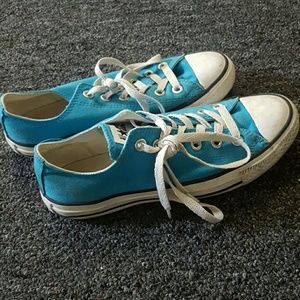 Blue converse