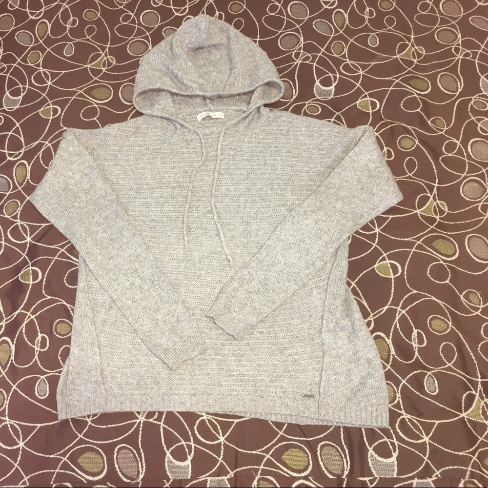 Abercrombie & Fitch soft grey sweater Large NWOT