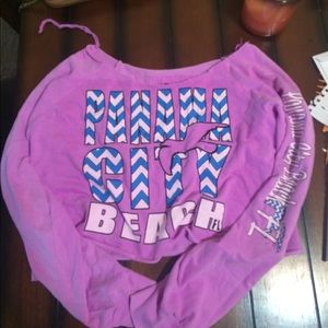 PCB long sleeve crop