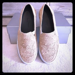 💥Robert Clergerie Raffia Slip On sz37.5