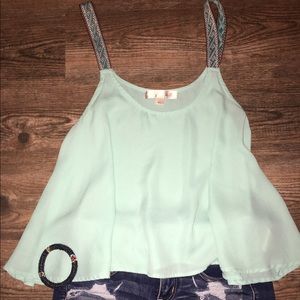 Mint Green Tank Top