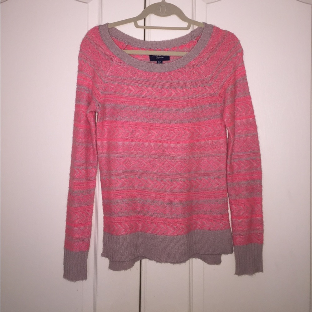 American Eagle Pink Sweater