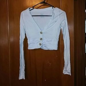 American Eagle crop top cardigan
