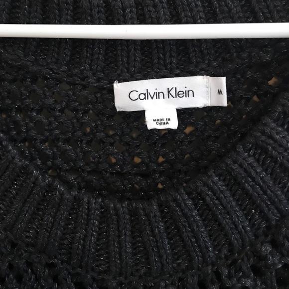 Large knit Calvin Klein Sweater - Picture 4 of 4