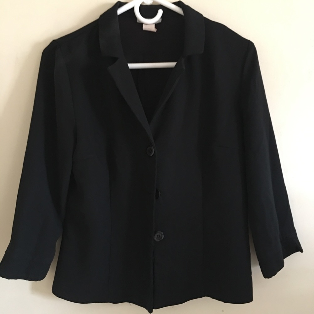 Black blazer