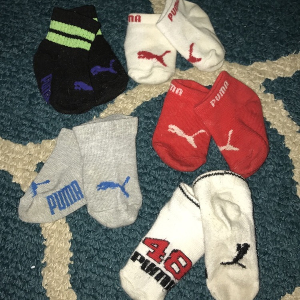 5 puma socks