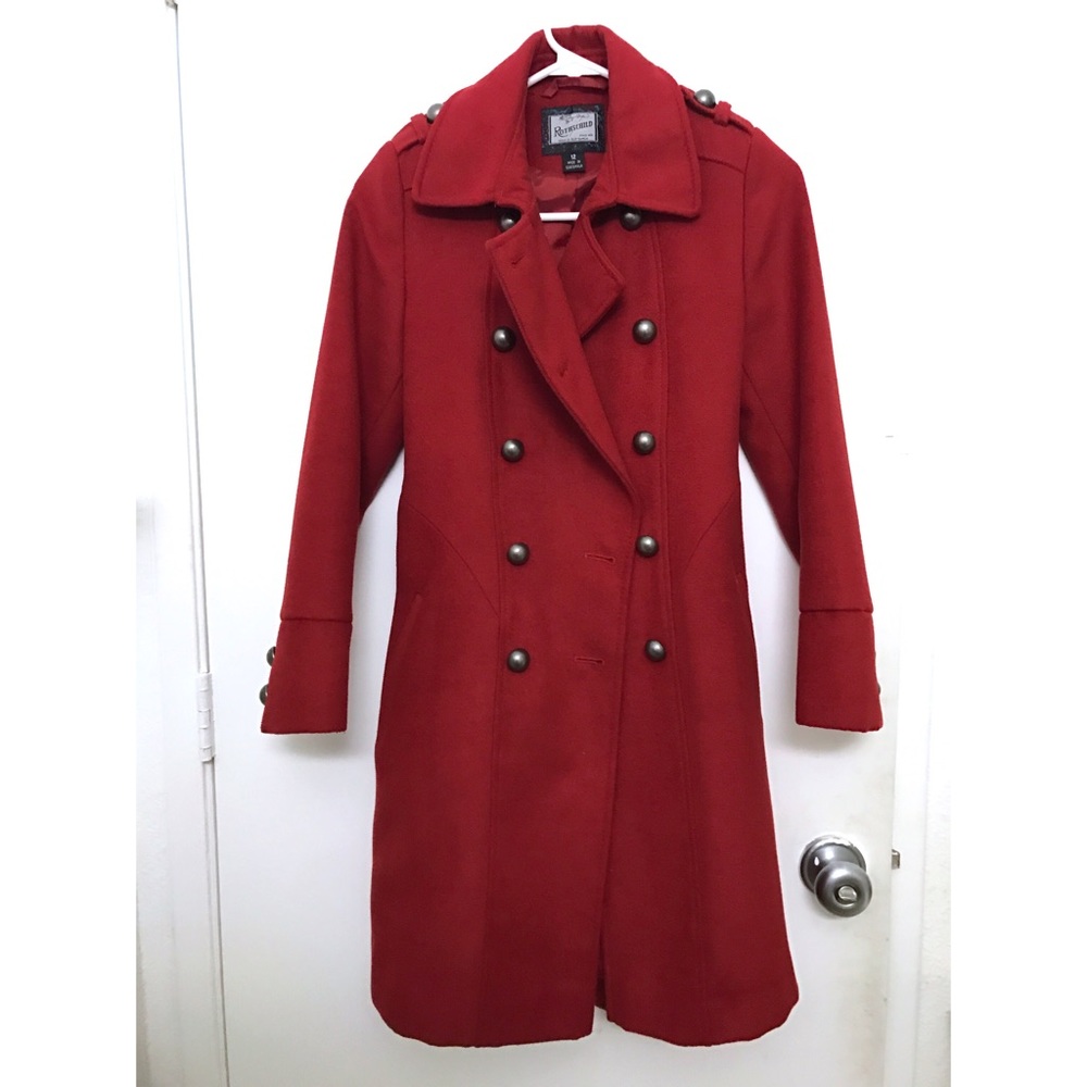 Red Winter Coat