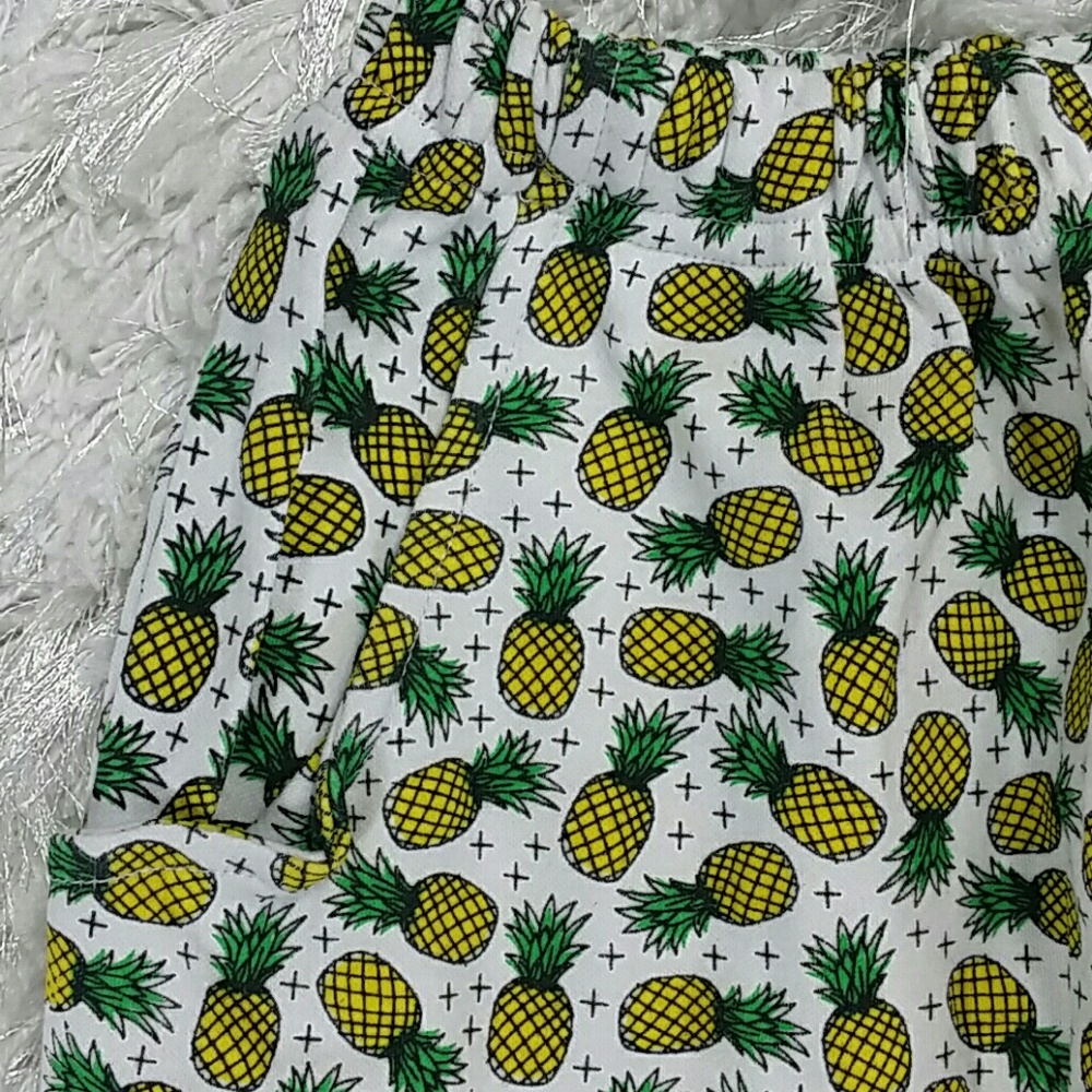 SALE***Pineapple Jogger pants. Kids   :) - Picture 3 of 5