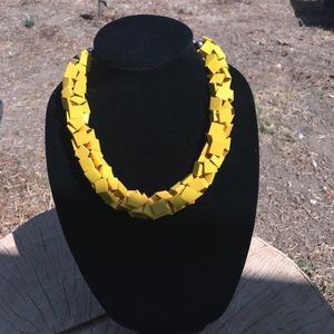 NWT ZARA Woman Accessories yellow NECKLACE