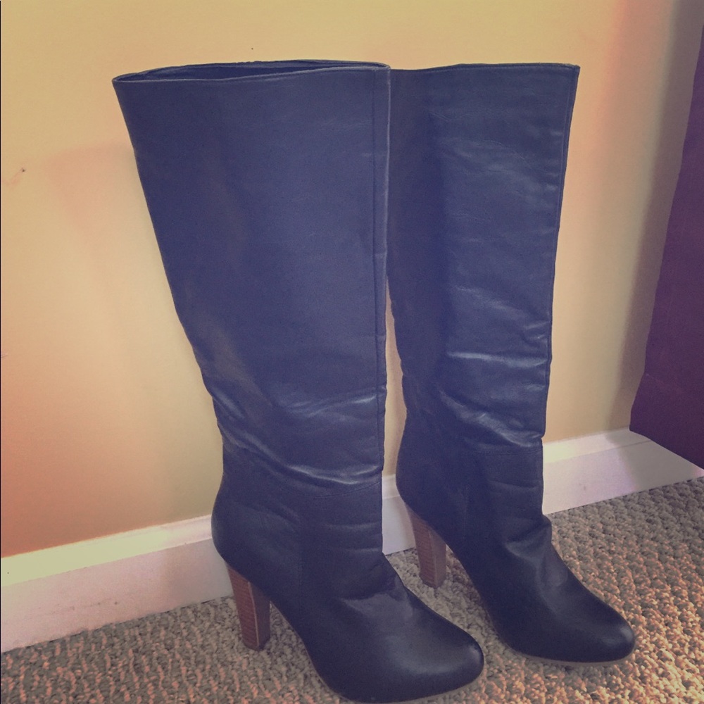 ❌SOLD❌Black high heel boots