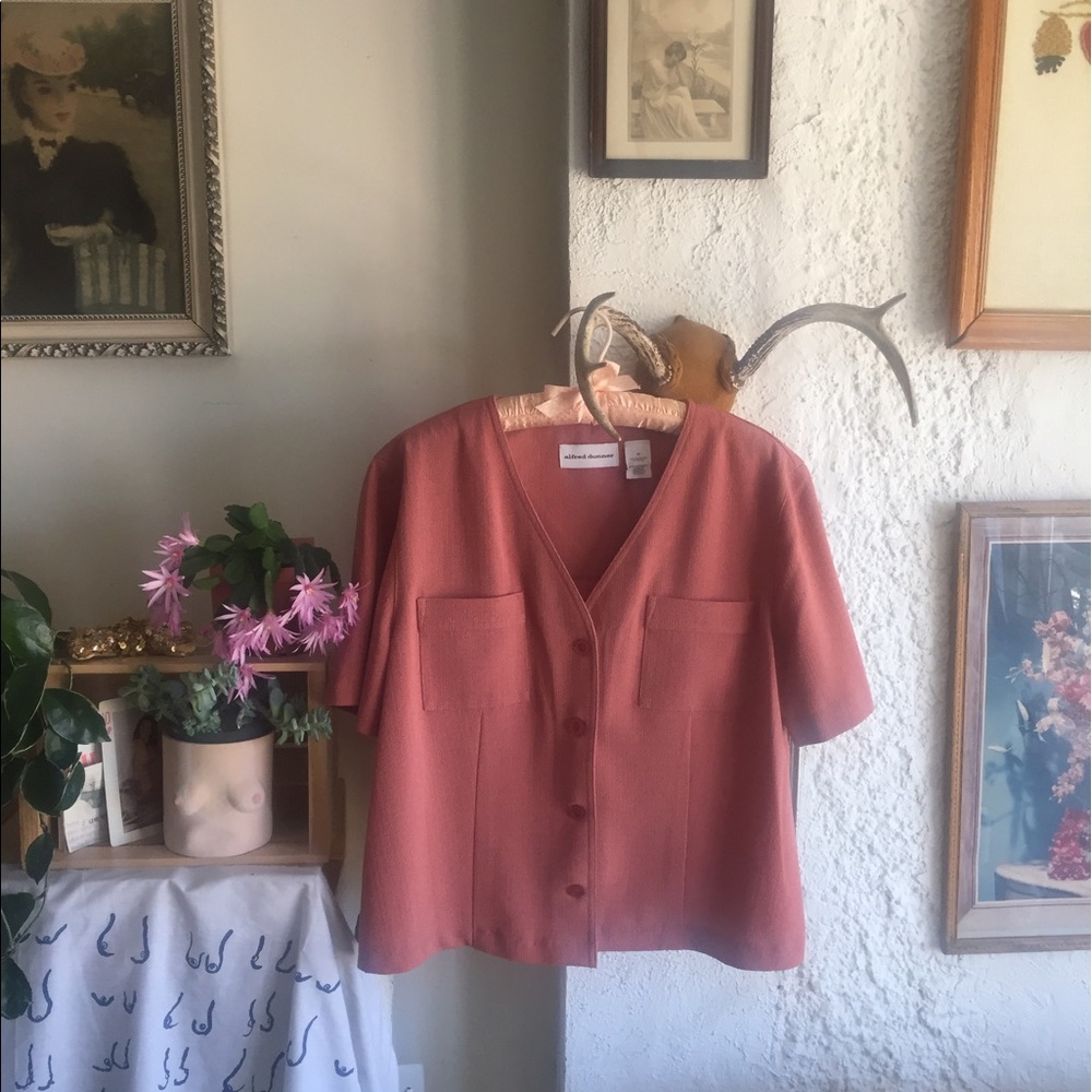 Vintage Alfred Dunner Button Down Top