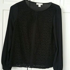 Coldwater Creek black shirt