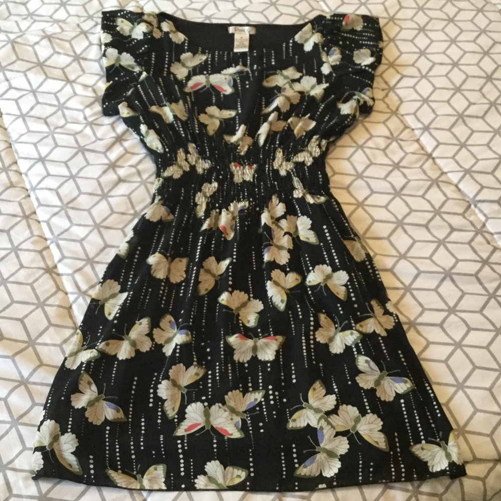 Black Butterfly Dress