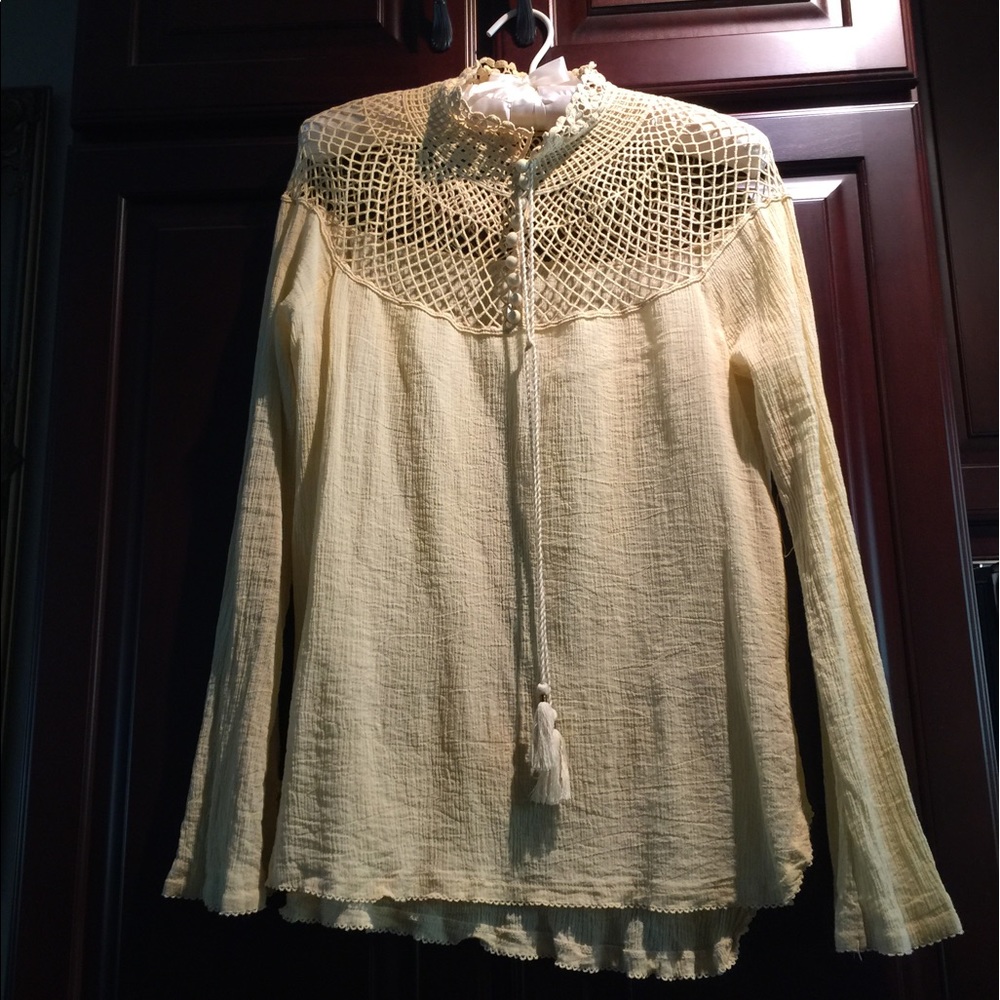 Free People Blouse Size M