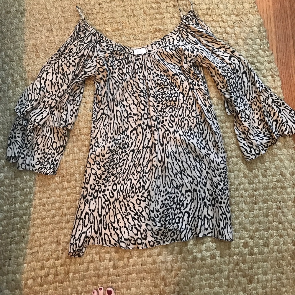 Parker leopard print dress