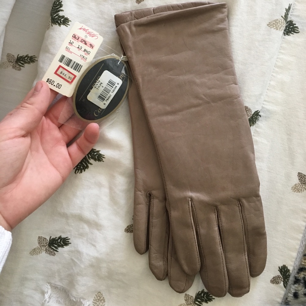 Aris 100% cashmere lining gloves