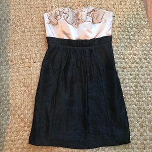 Max and Cleo strapless dress