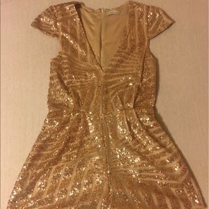 Gold Sequin Romper