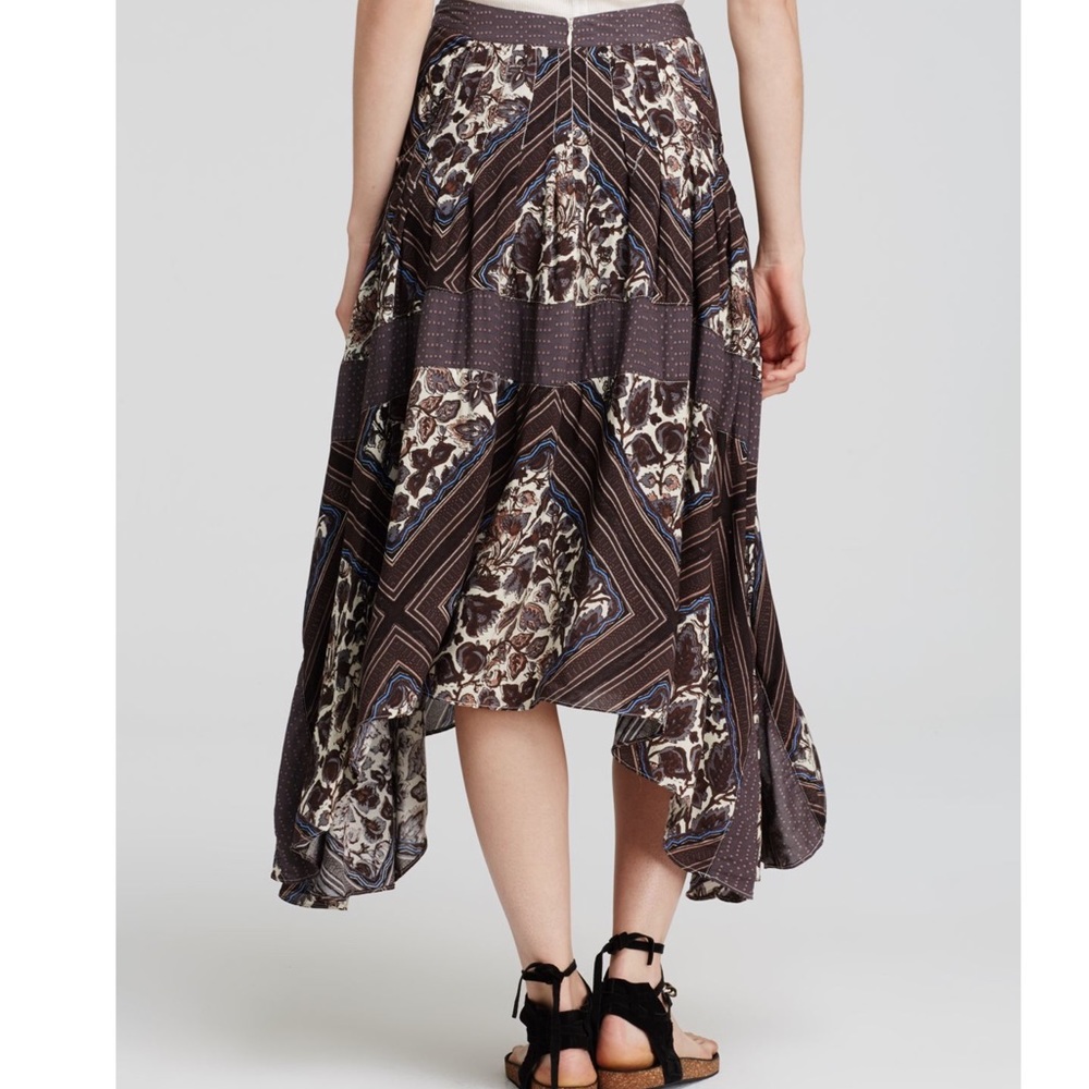 🍁 Free People Printed Paradise Midi Skirt 🍂 - Picture 4 of 4