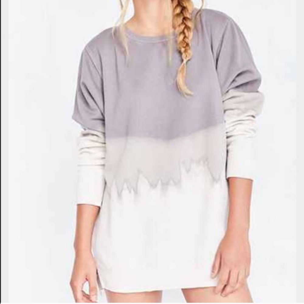 Urban Outfitters ombré oversized sweatshirt