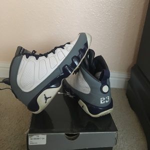 Jordan 9s "imperial purple".