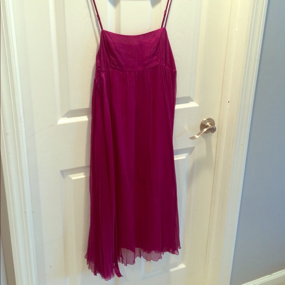 Deep purple Anthropologie Saja Dress size 6