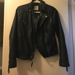 AF faux leather jacket size S