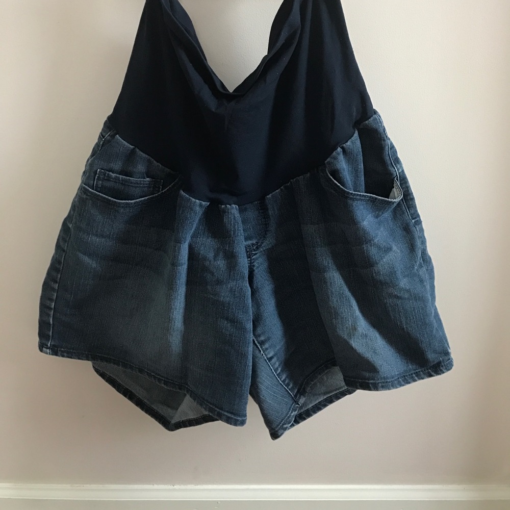 Maternity Denim Shorts