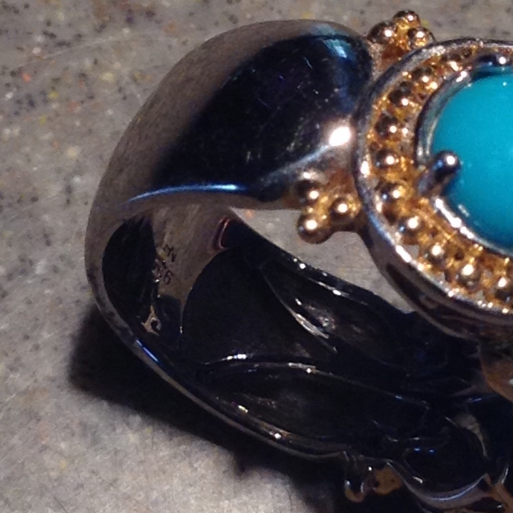 Sleeping Beauty Turquoise Rg - Picture 2 of 4