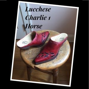 👢Lucchese Charlie 1 Horse Booties