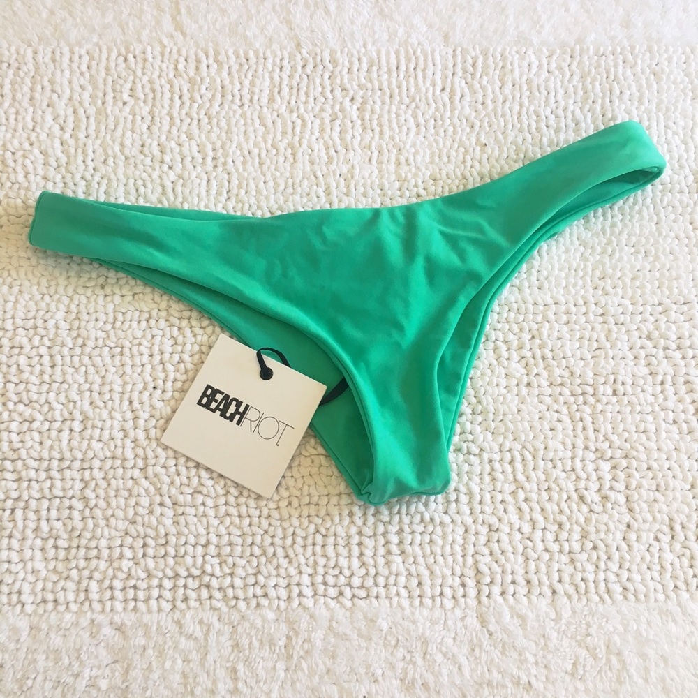 Beach Riot Mint Green Bikini Bottoms