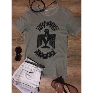 Army Green Hurley Shirt