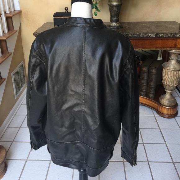 Guess Men's Motorcycle Jacket - Picture 2 of 4
