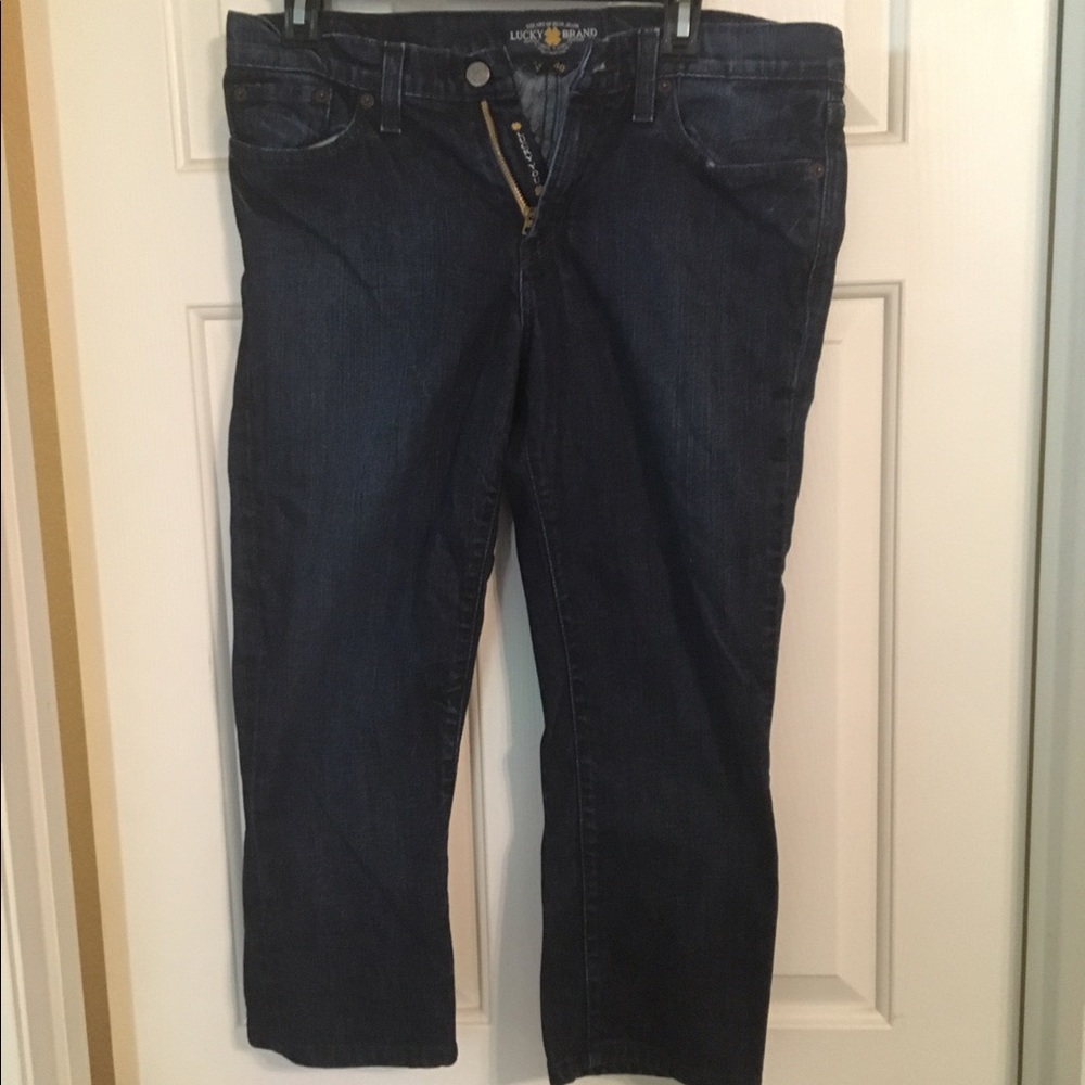 Lucky brand jean capris