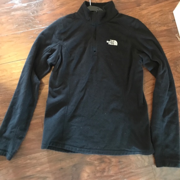 The North Face Jackets & Blazers - North Face black 1/4 zip pullover