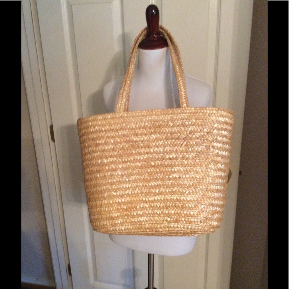 Straw Tote Bag
