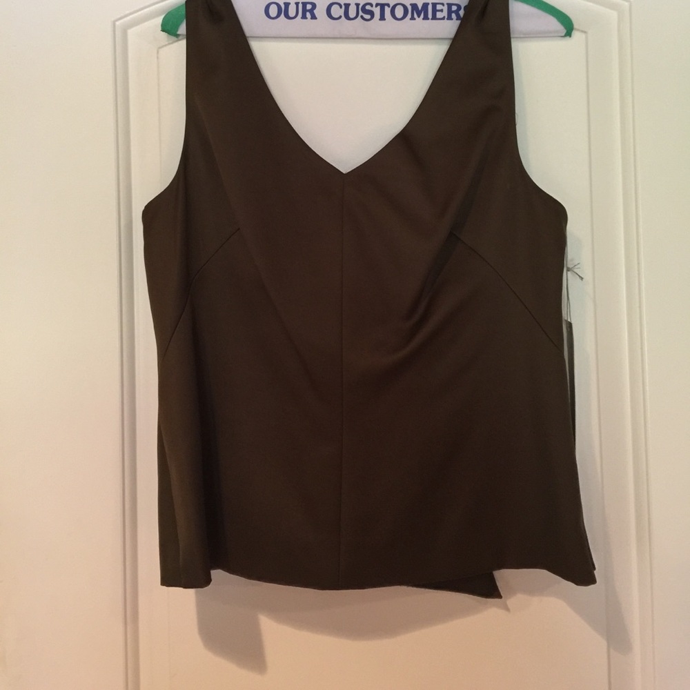 Sample Worth double satin back bow tank