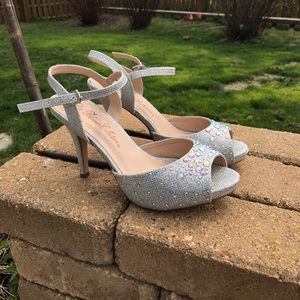 Rhinestone Heels