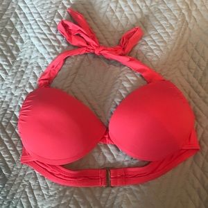 Coral swim top