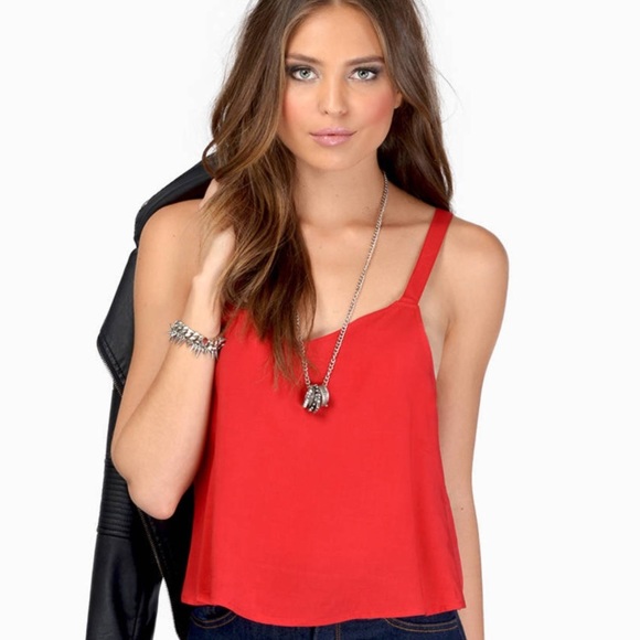 Tobi Red Tank Top - Picture 2 of 6