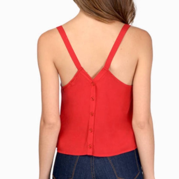 Tobi Red Tank Top - Picture 4 of 6