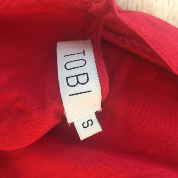 Tobi Red Tank Top - Picture 6 of 6