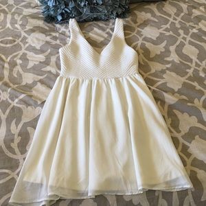 White chiffon Nordstrom dress
