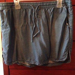 Denim skirt