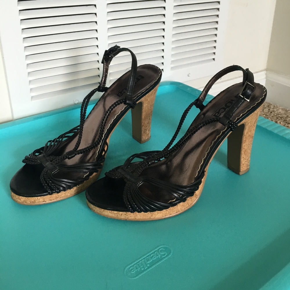 Black heels