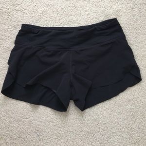 Black Lululemon shorts